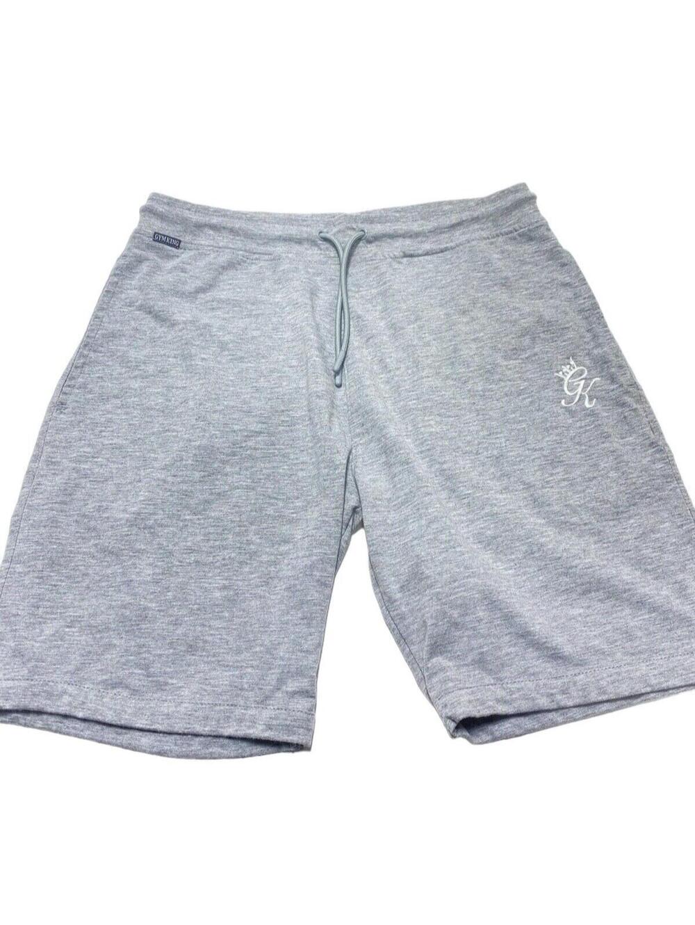 Gym King Women's Medium Grey Sweat Shorts, Casual & Comfortable with Pockets